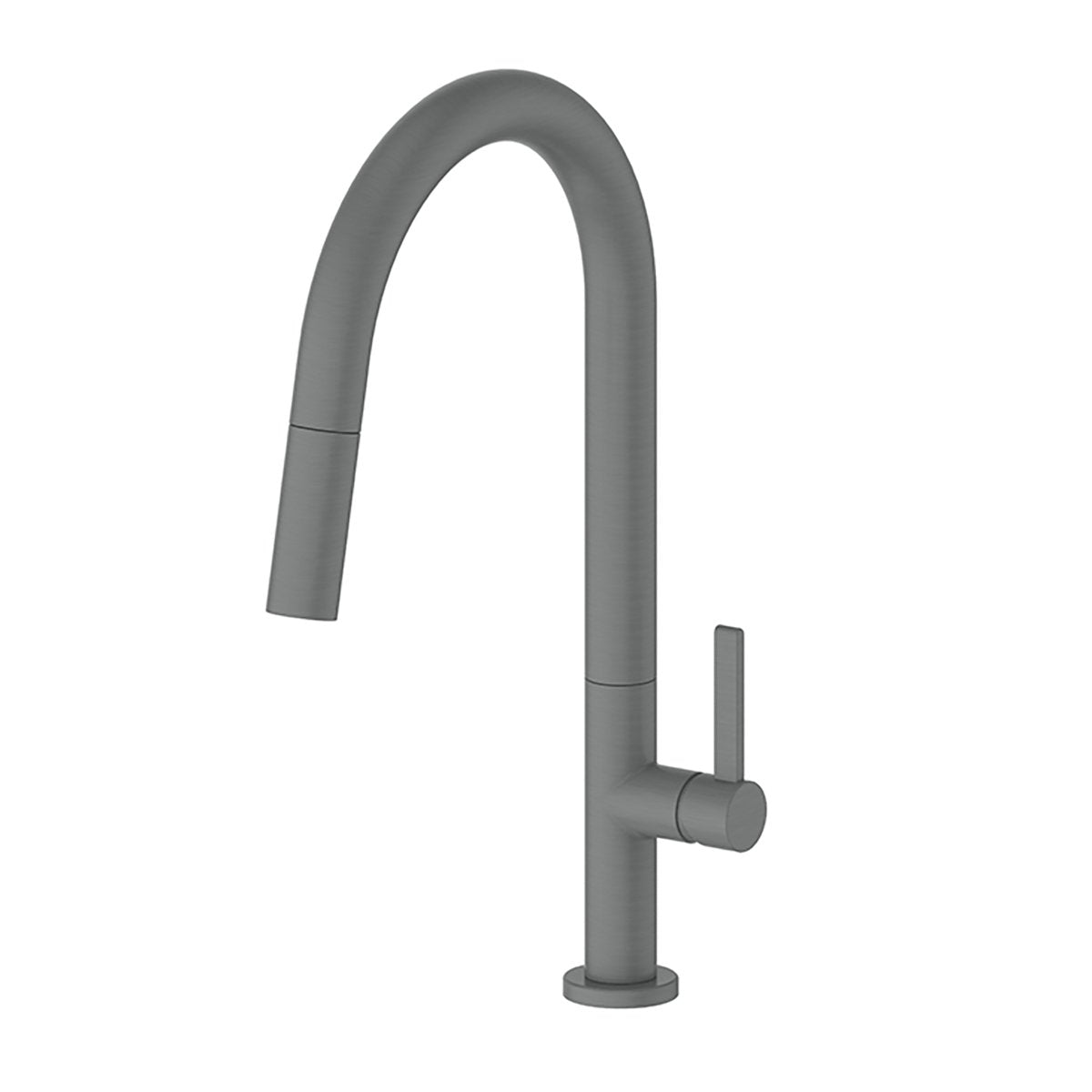 Luxe Pull Down Sink Mixer Gun Metal
