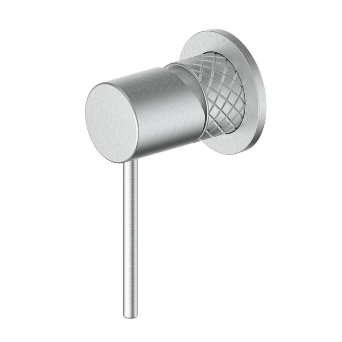 Textura Shower Mixer Brushed Stainless