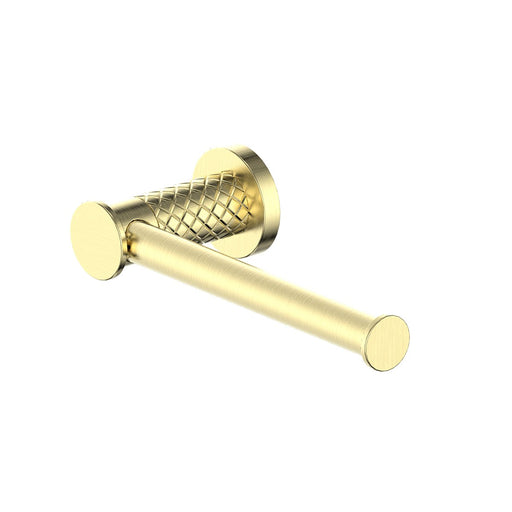Textura Toilet Roll Holder Brushed Brass