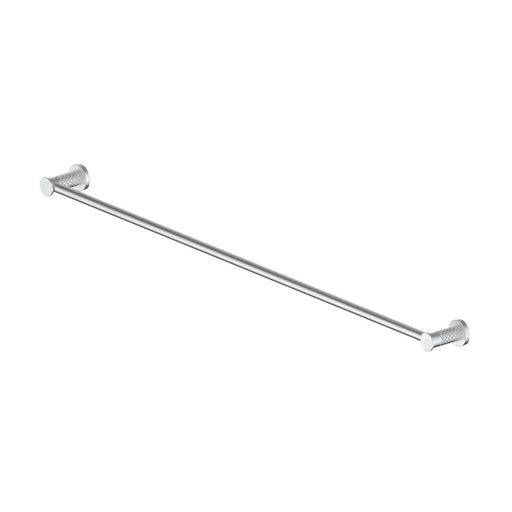 Textura Single Towel Rail Brushed Stainless 