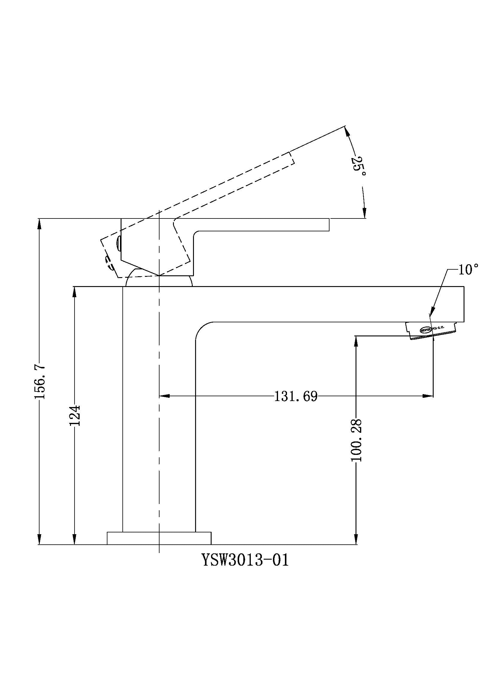 Ecco Basin Mixer - Designer Bathware