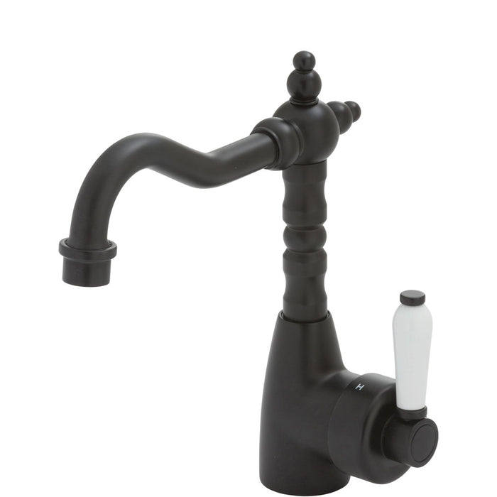 Eleanor Shepherds Crook Basin Mixer - Designer Bathware