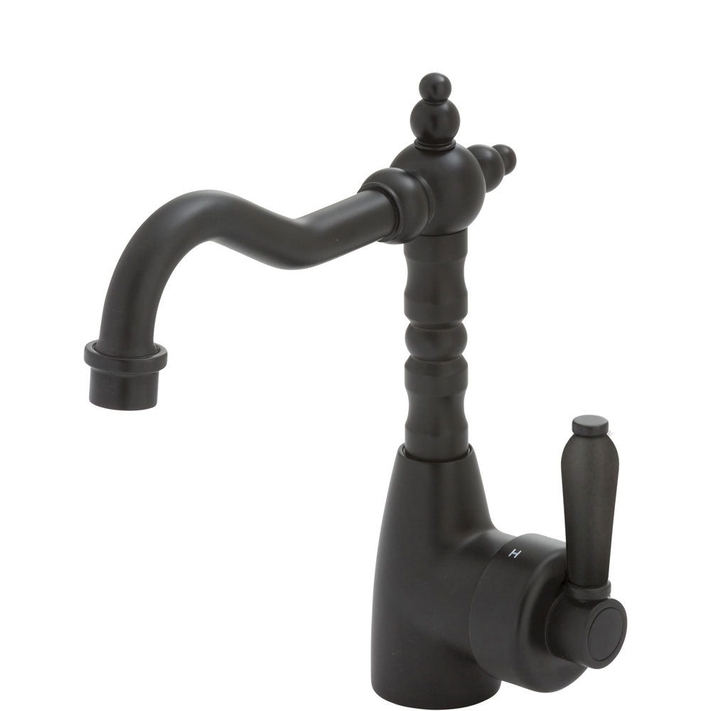 Eleanor Shepherds Crook Basin Mixer - Designer Bathware