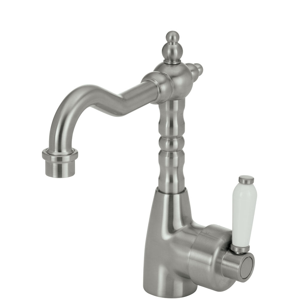 Eleanor Shepherds Crook Basin Mixer - Designer Bathware