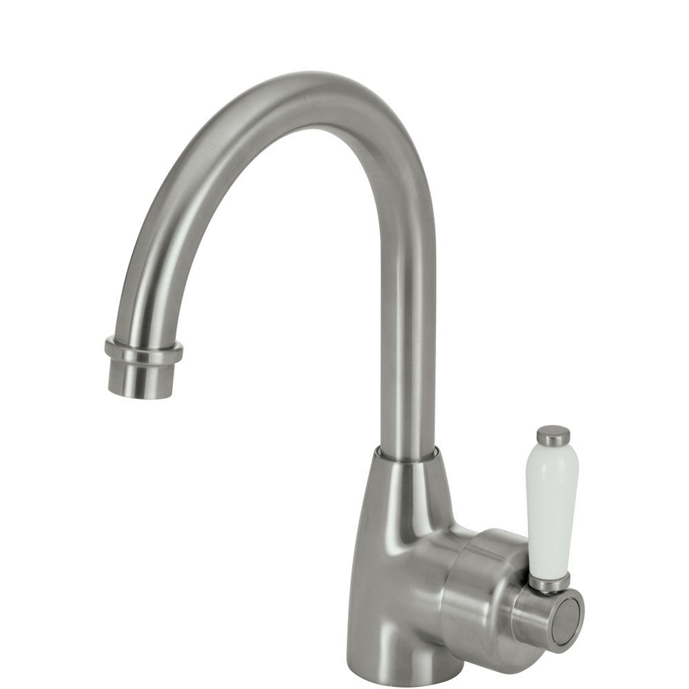 Eleanor Gooseneck Basin Mixer - Designer Bathware