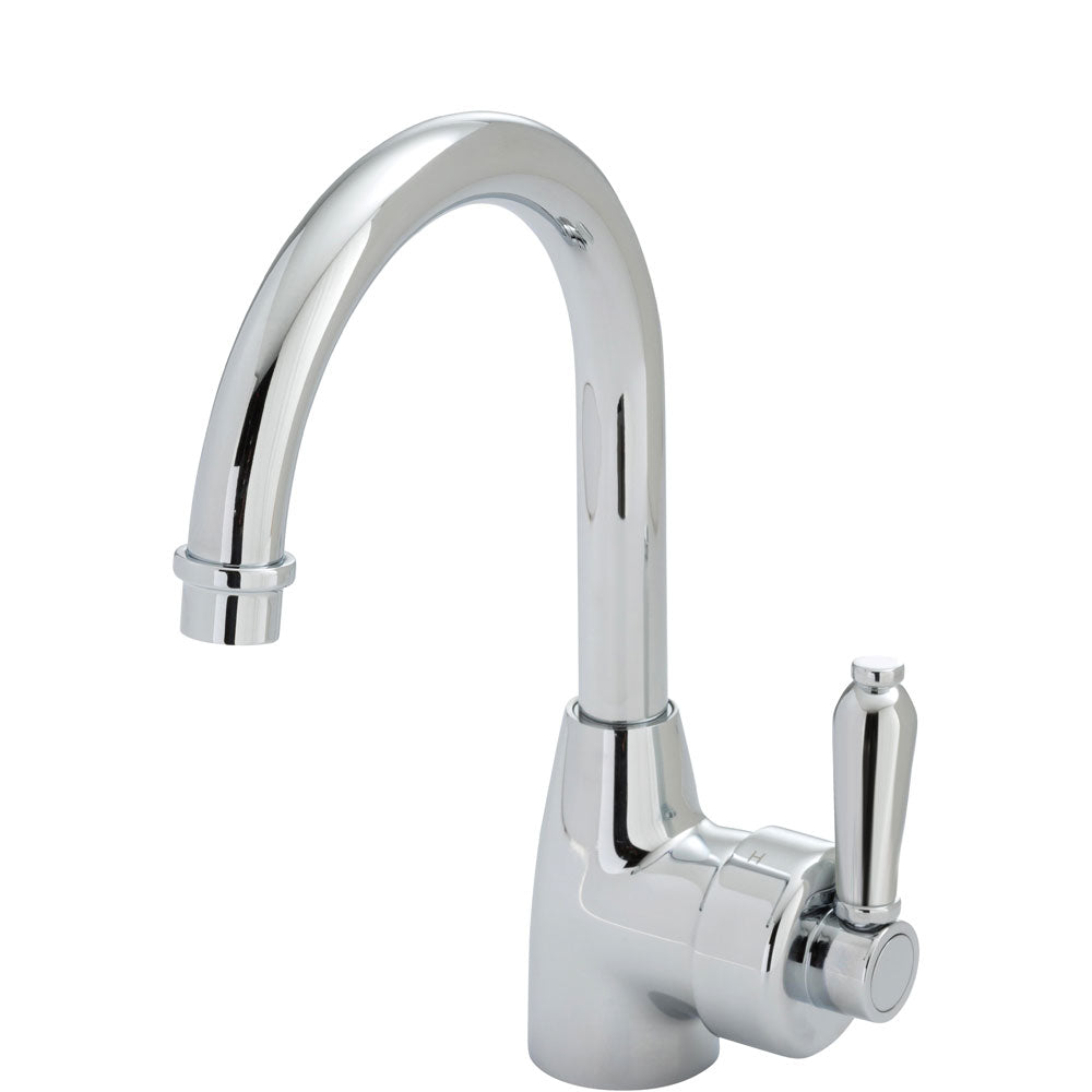 Eleanor Gooseneck Basin Mixer - Designer Bathware