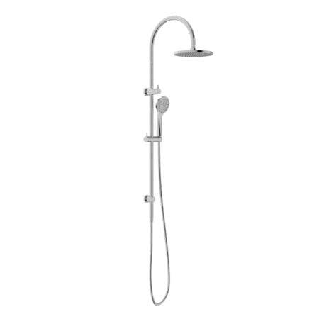 Mecca Twin Shower with Air Shower Chrome - Designer Bathware