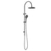 Mecca Twin Shower Gun Metal - Designer Bathware