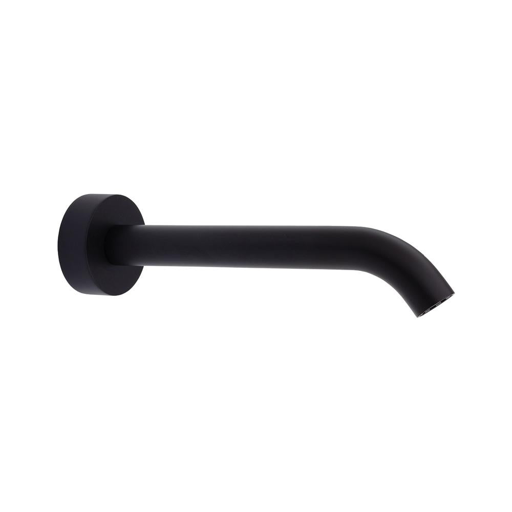 Kaya Fixed Bath/Basin Outlet 180mm Matte Black