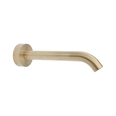 Kaya Fixed Bath/Bath Spout 180mm Urban Brass