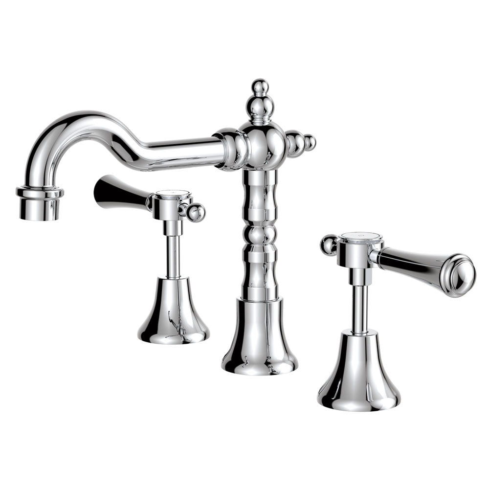 Lillian Lever Basin Set - Designer Bathware
