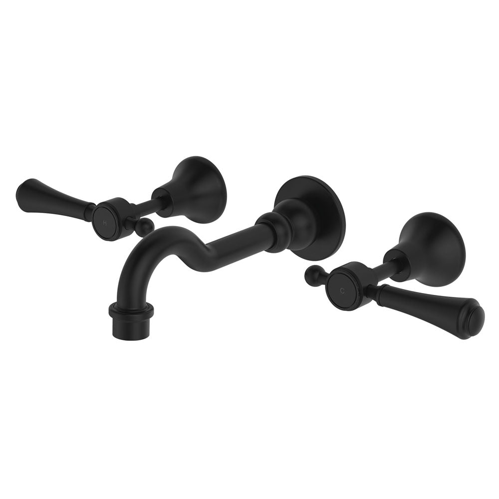 Lillian Lever Basin/Bath Wall Set - Designer Bathware