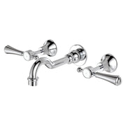 Lillian Lever Basin/Bath Wall Set - Designer Bathware