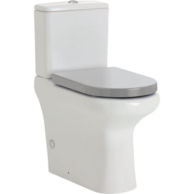 RAK Compact Back-to-Wall Toilet Suite, Grey