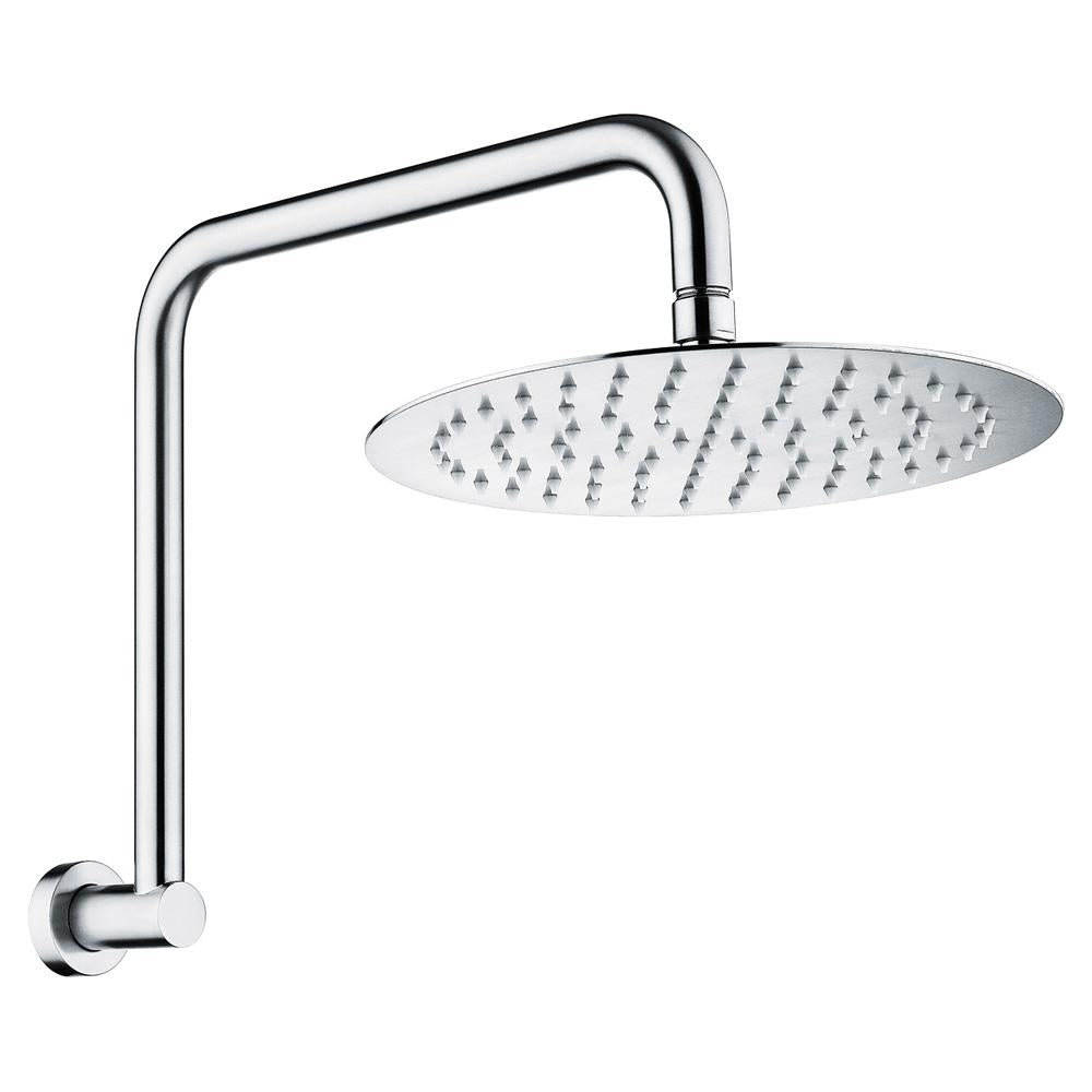 Kaya Gooseneck Shower Arm Set Chrome