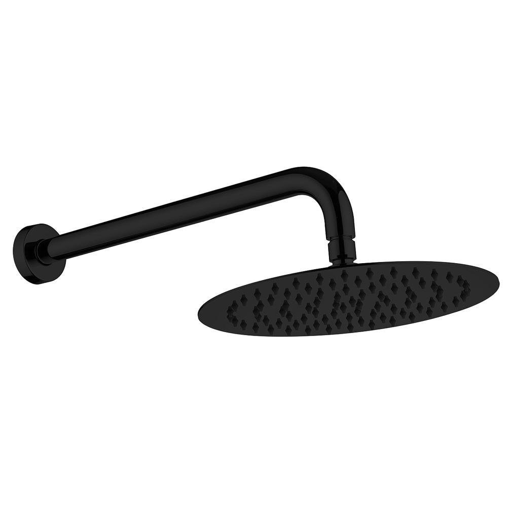 Kaya Shower Arm Set Matte Black