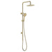 Kaya Twin Shower Rail with Handheld Urban Brass