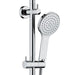 Kaya Twin Rail Shower Chrome