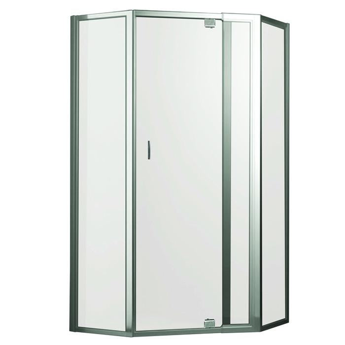 Smart Pivot Shower Screen Front & 2 Returns M7770 White