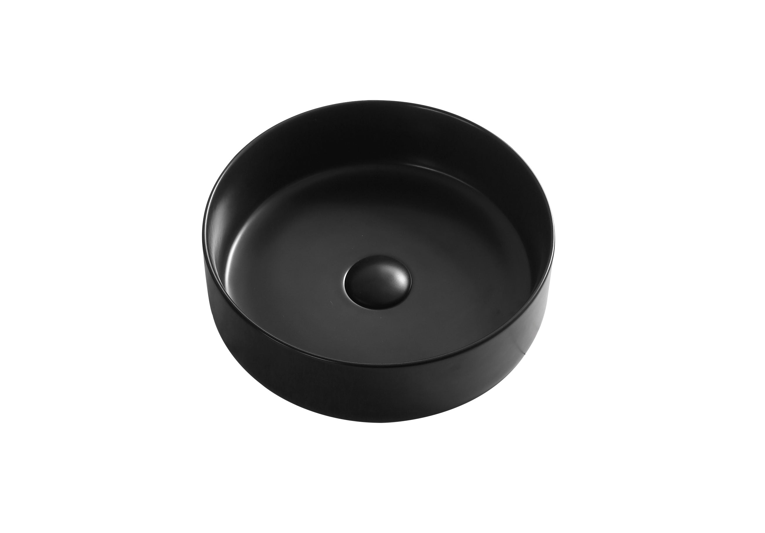 Jamie Above Counter Basin Black - Designer Bathware
