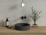 ECT Piaza Fluted Round Basin - Designer Bathware