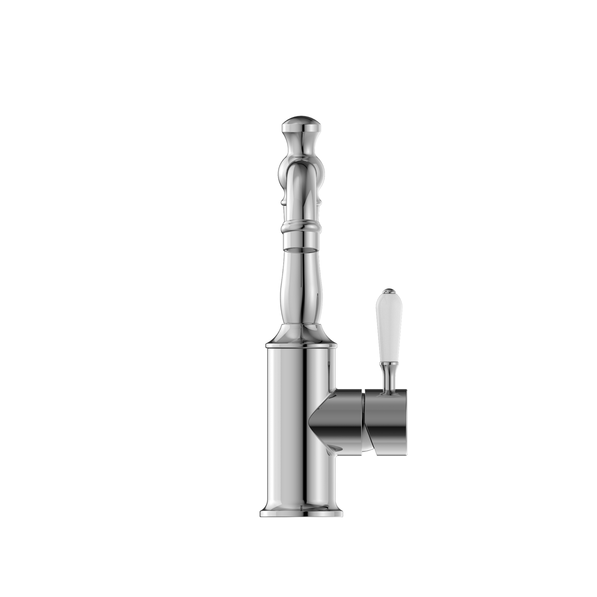 York Basin Mixers Hook Spout - Designer Bathware