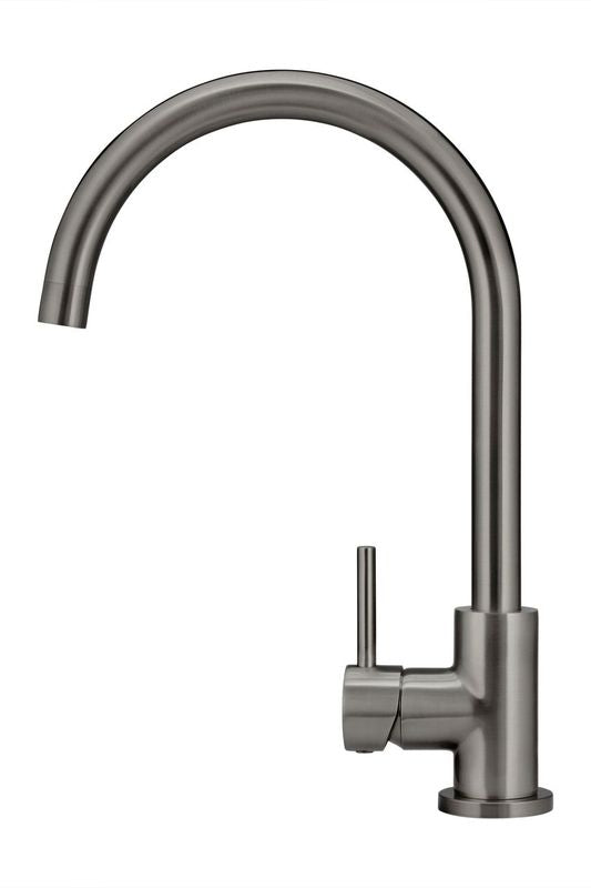 Round Kitchen Mixer Tap - Shadow - Designer Bathware