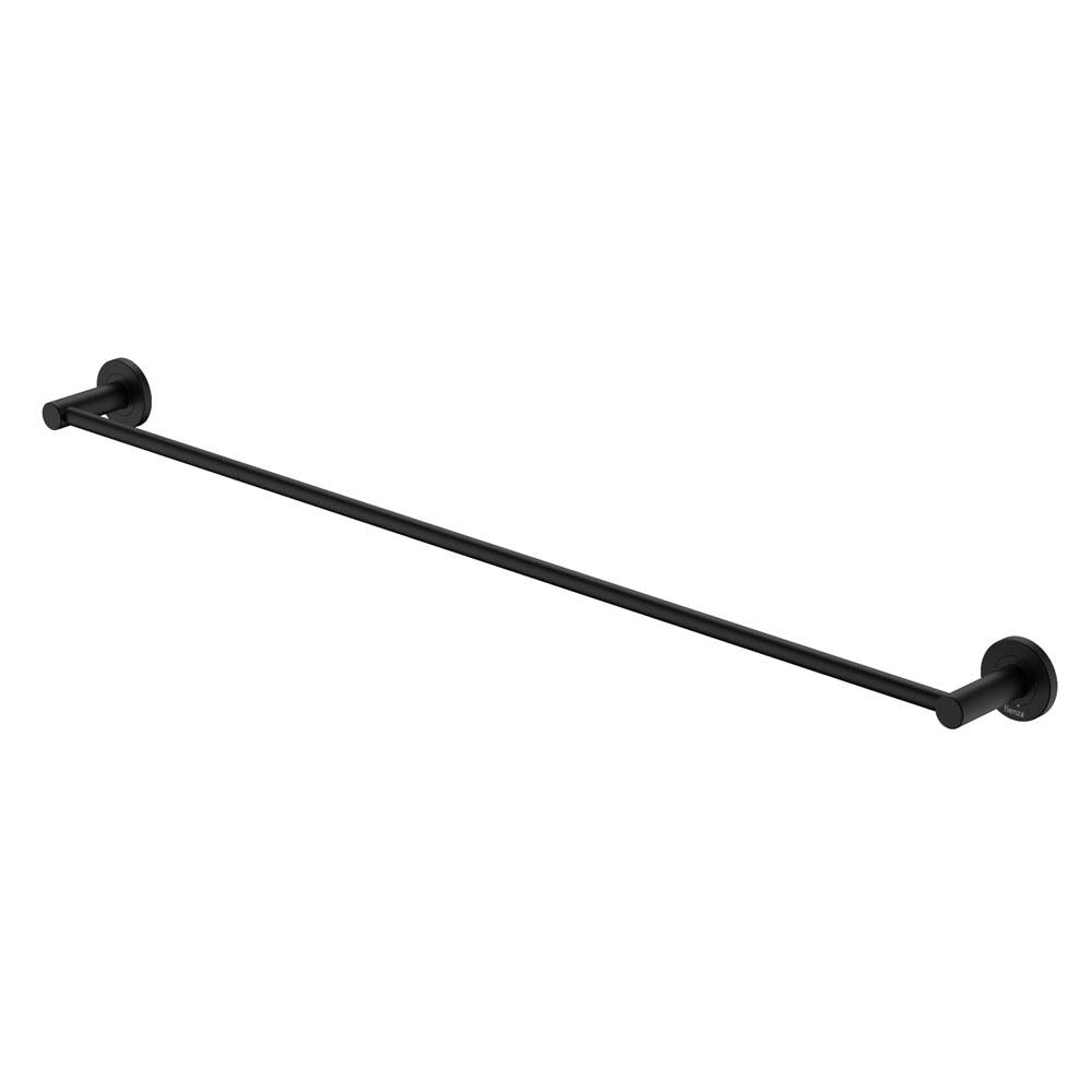 Kaya 900 Single Towel Rail Matte Black