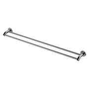 Kaya 900 Double Towel Rail Brushed Nickel