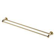 Kaya 900 Double Towel Rail Urban Brass