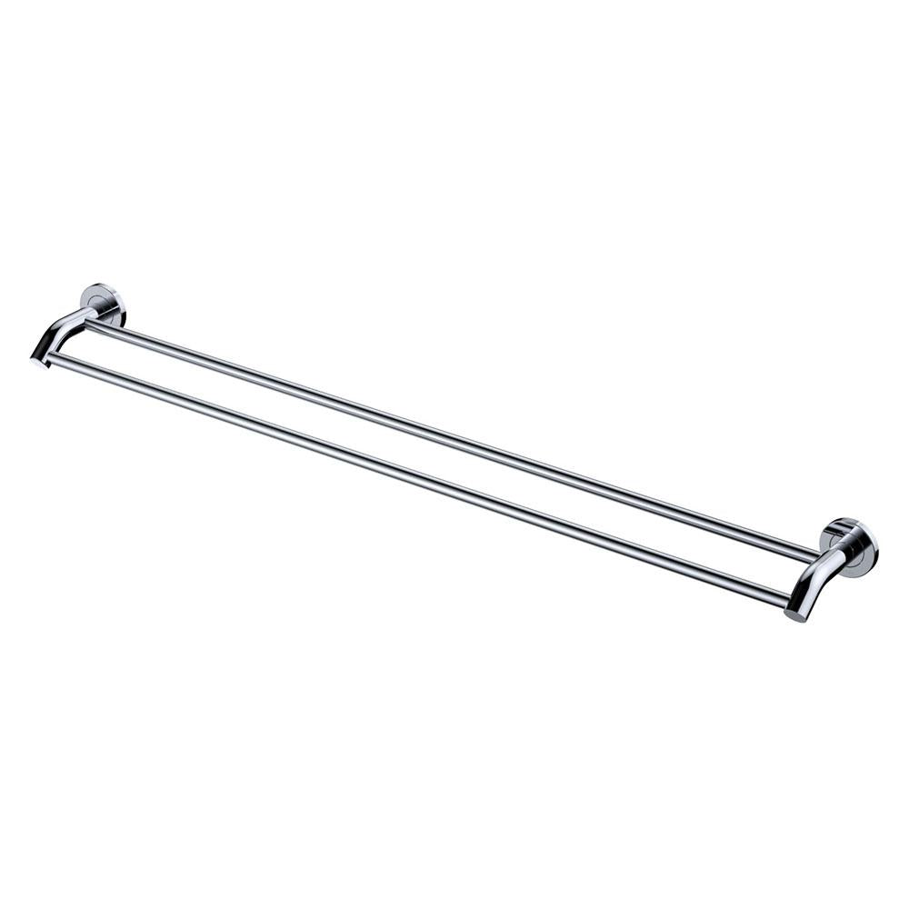 Kaya 900 Double Towel Rail Chrome