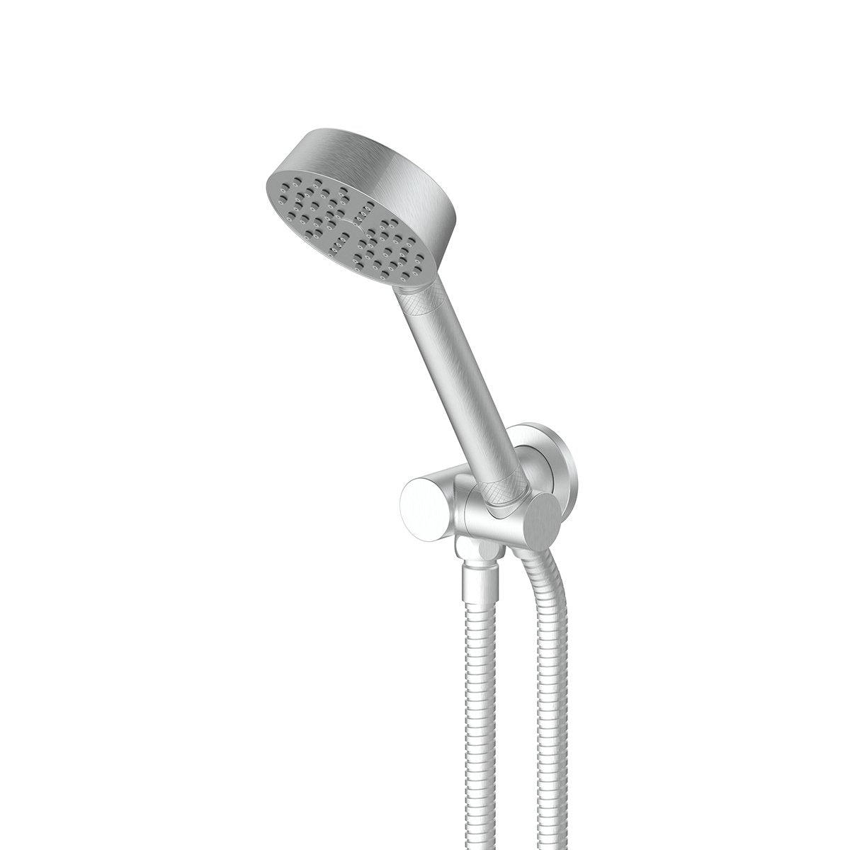 Textura Hand Shower On Bracket Brushed Stainless