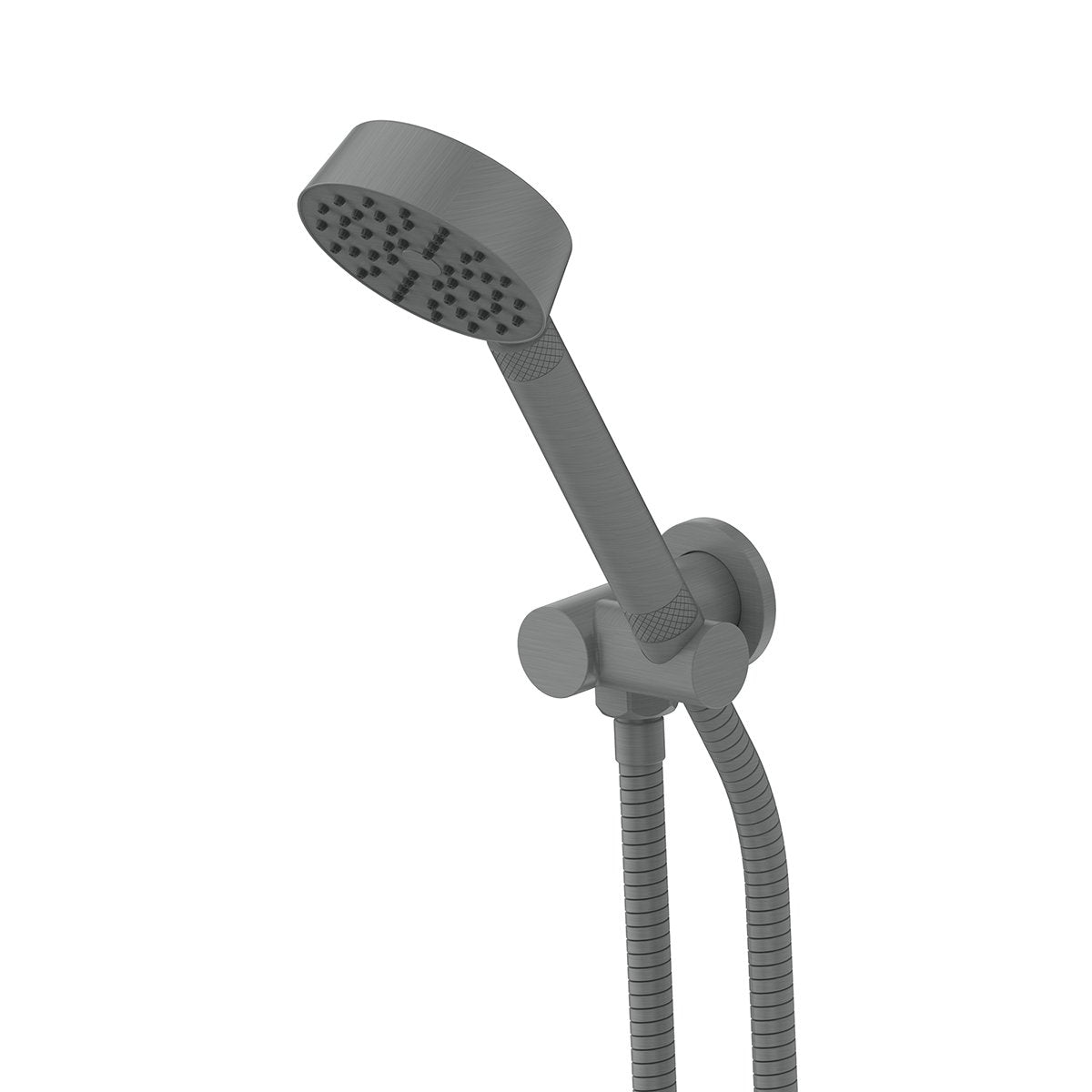 Textura Hand Shower On Bracket Gun Metal
