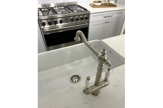 90 x 50mm Polished Stainless Steel Basket Waste - Designer Bathware