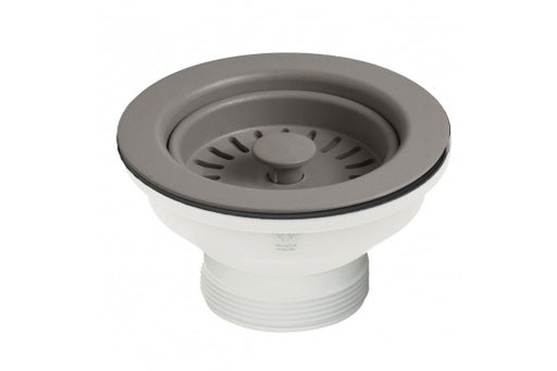 90 x 50mm Concrete Look Basket Waste - Designer Bathware