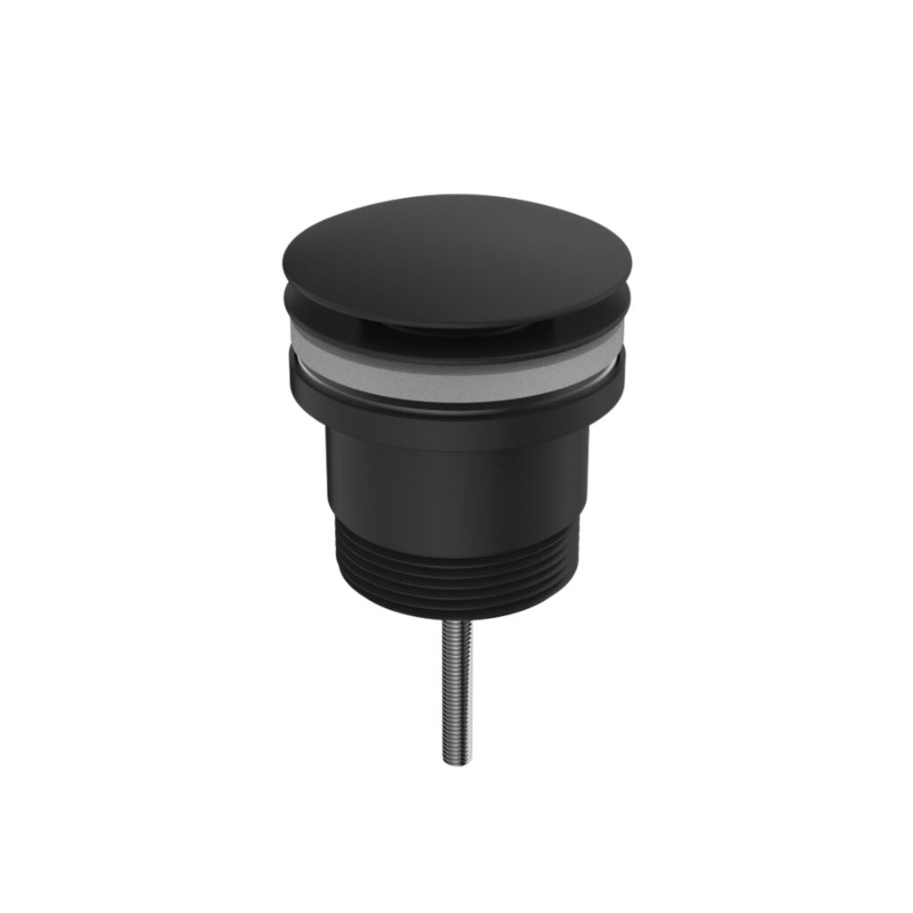 Universal Pop Up Waste Matte Black - Designer Bathware