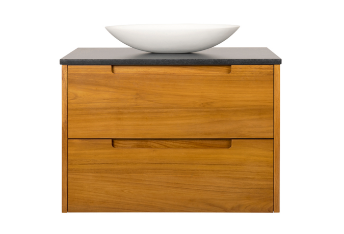 Avila Teak Timber Vanity - Designer Bathware