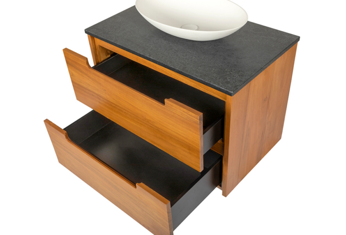 Avila Teak Timber Vanity - Designer Bathware