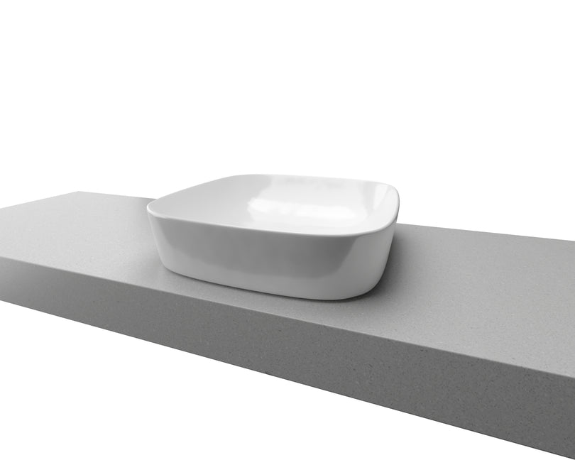 Timberline Addison Gloss White Basin – Designer Bathware
