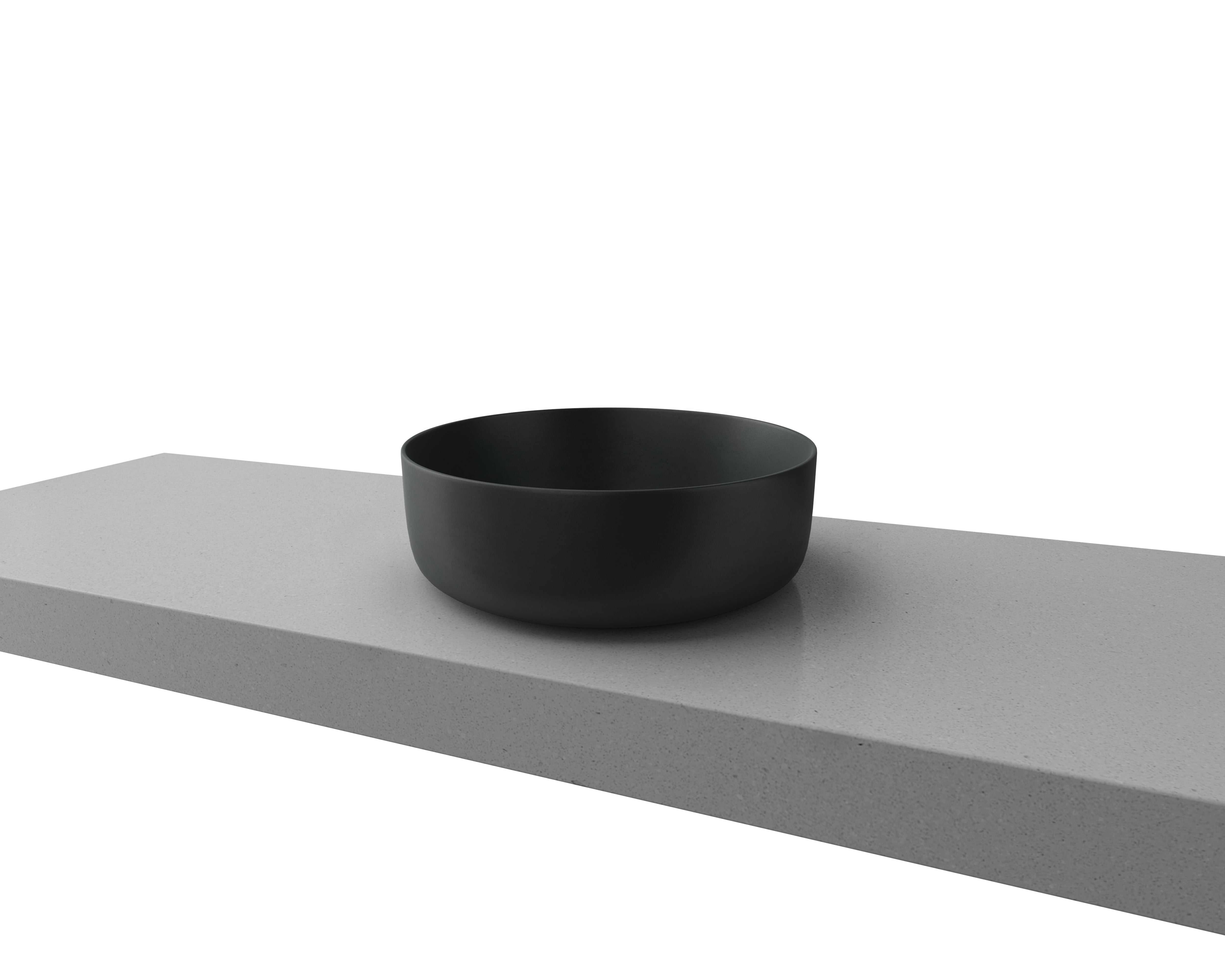 Timberline Allure Matte Black Basin