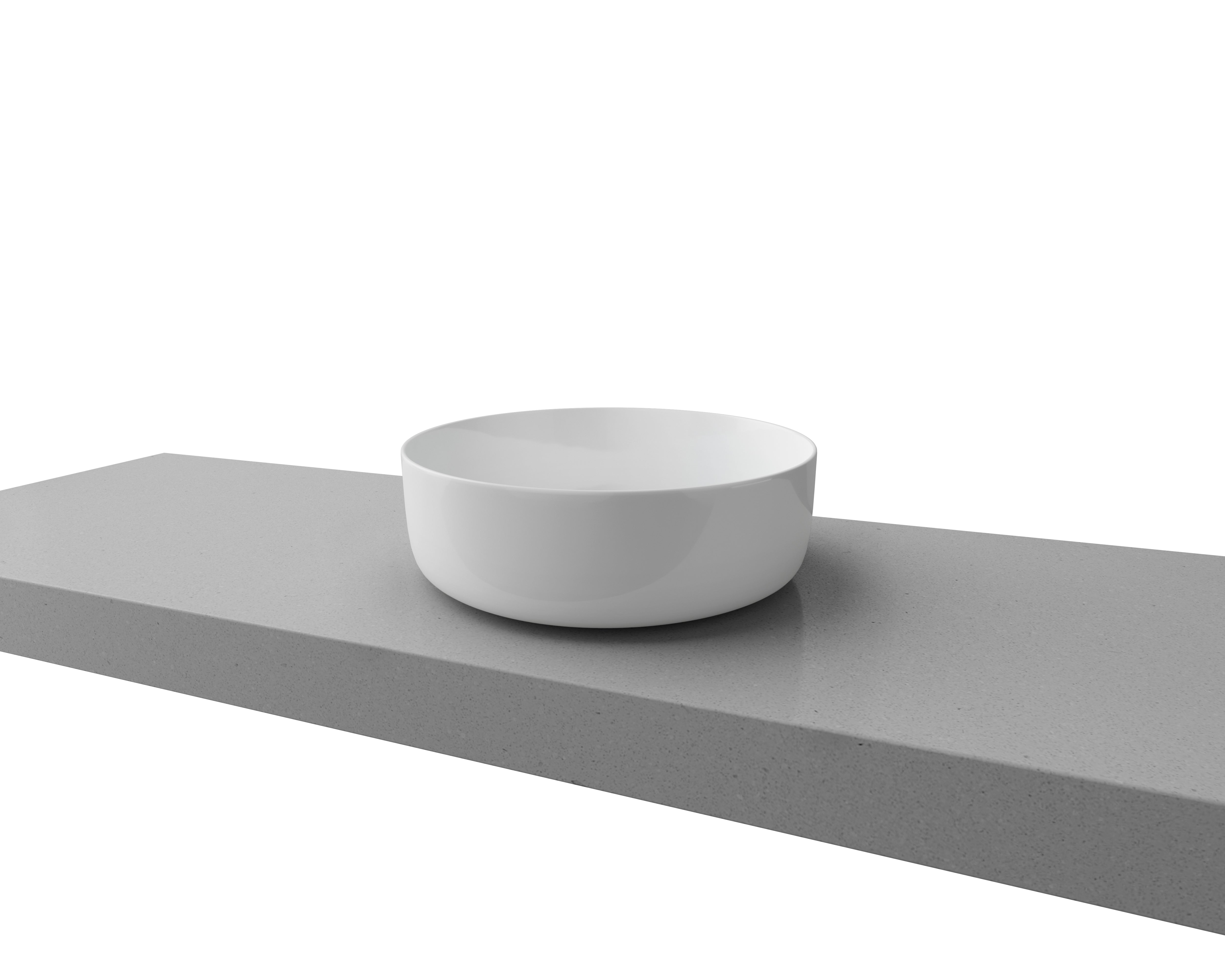 Timberline Allure Matte White Basin