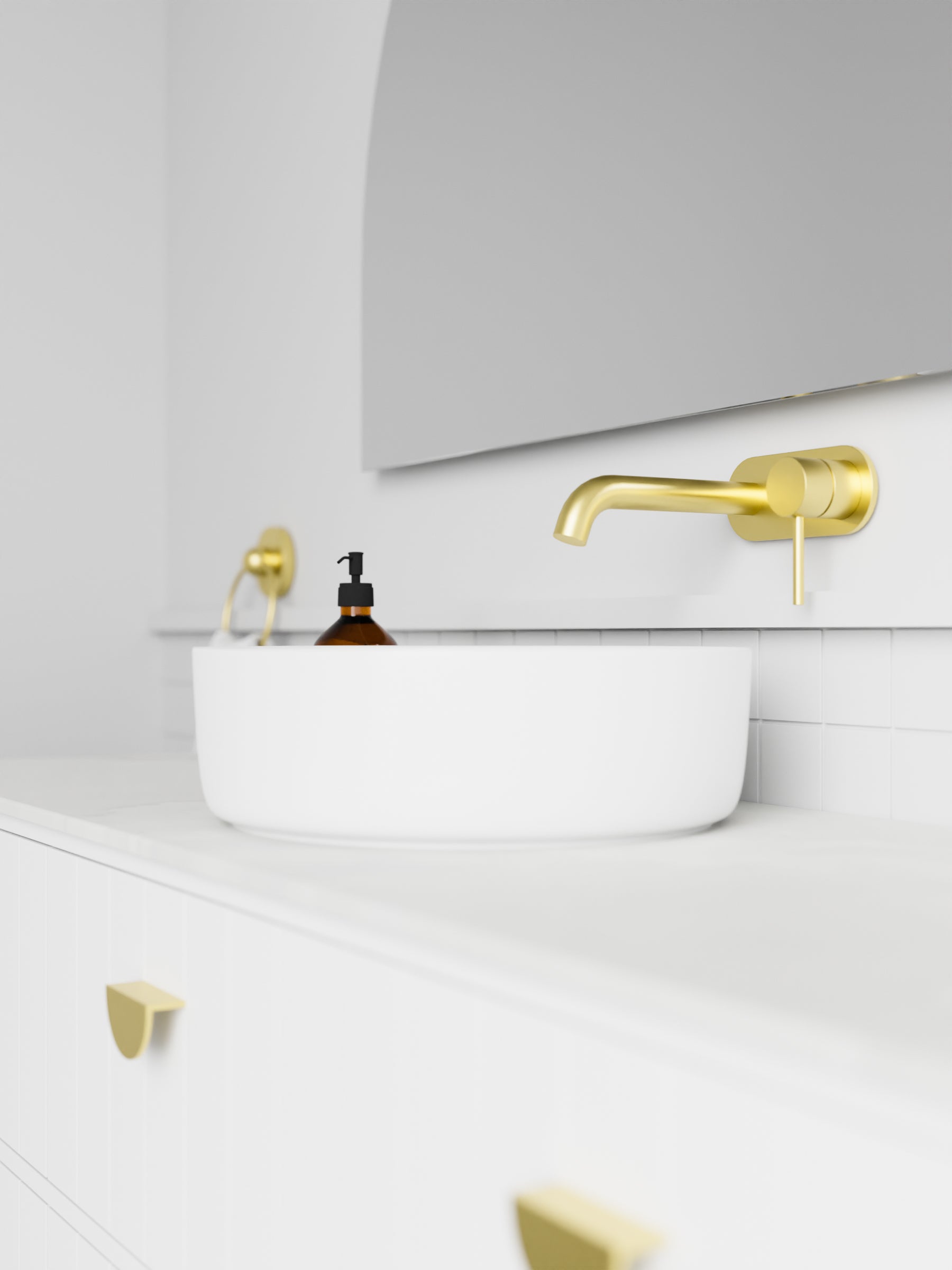 Anna Vanity Unit Floor Mount - Designer Bathware