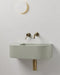 Concrete Nation Aura Pod Concrete Basin - Mint (Ex Display) - Designer Bathware