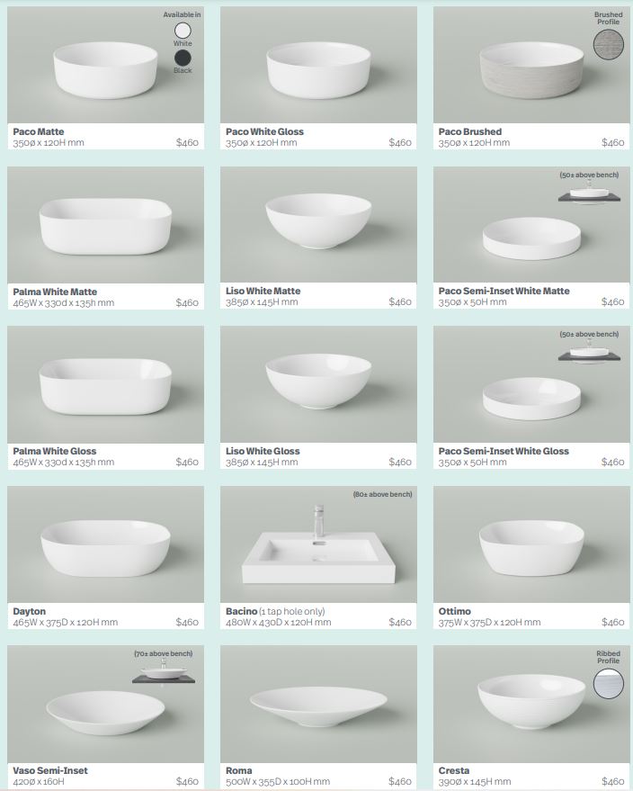 Chifley Vanity - Designer Bathware