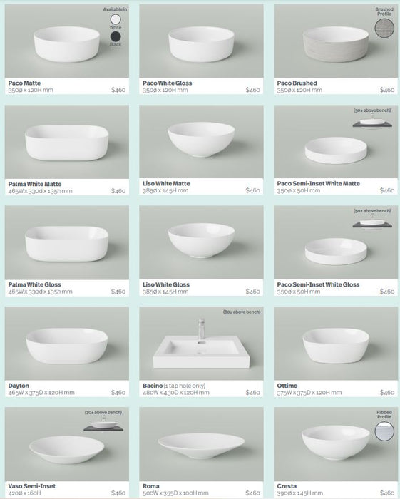 Riviera Vanity Unit - Designer Bathware