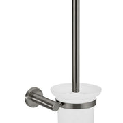 Round Toilet Brush & Holder - Shadow - Designer Bathware