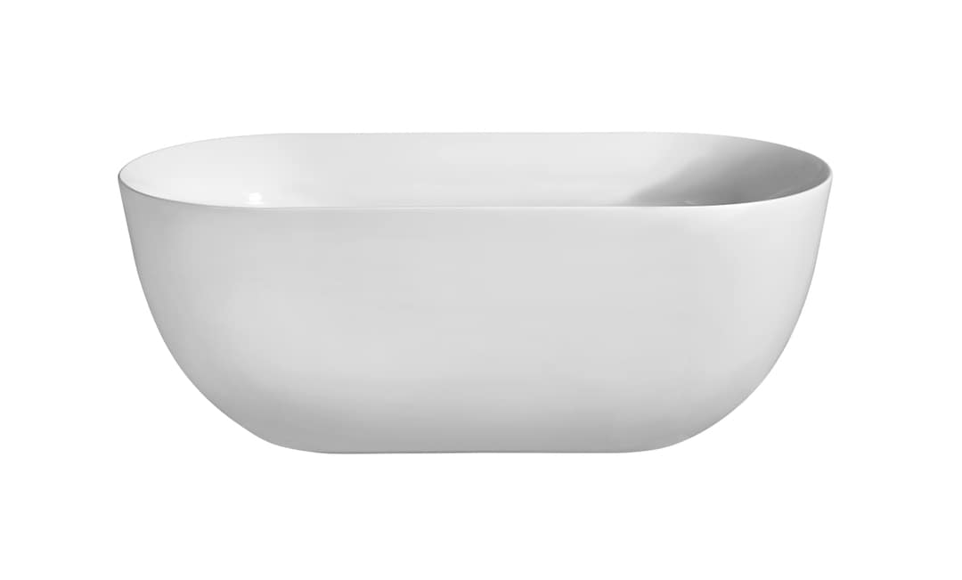 SORRENTO Oval Bath Tub 1600mm - Designer Bathware