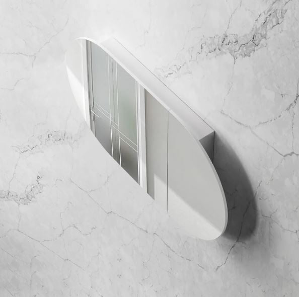 Bondi Shaving Cabinet Matte White 1200mm