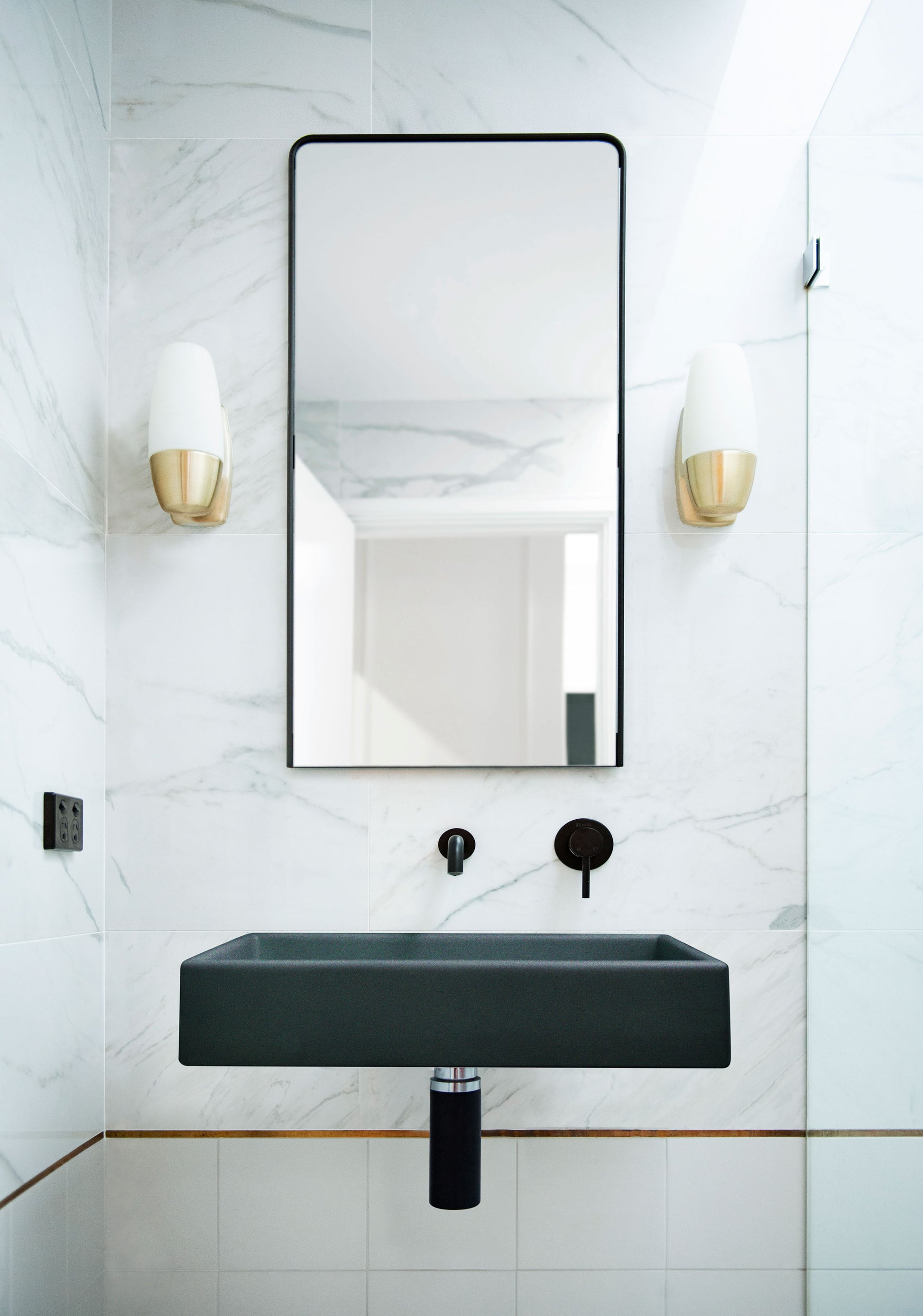 Wall Hung Box Basin - Designer Bathware