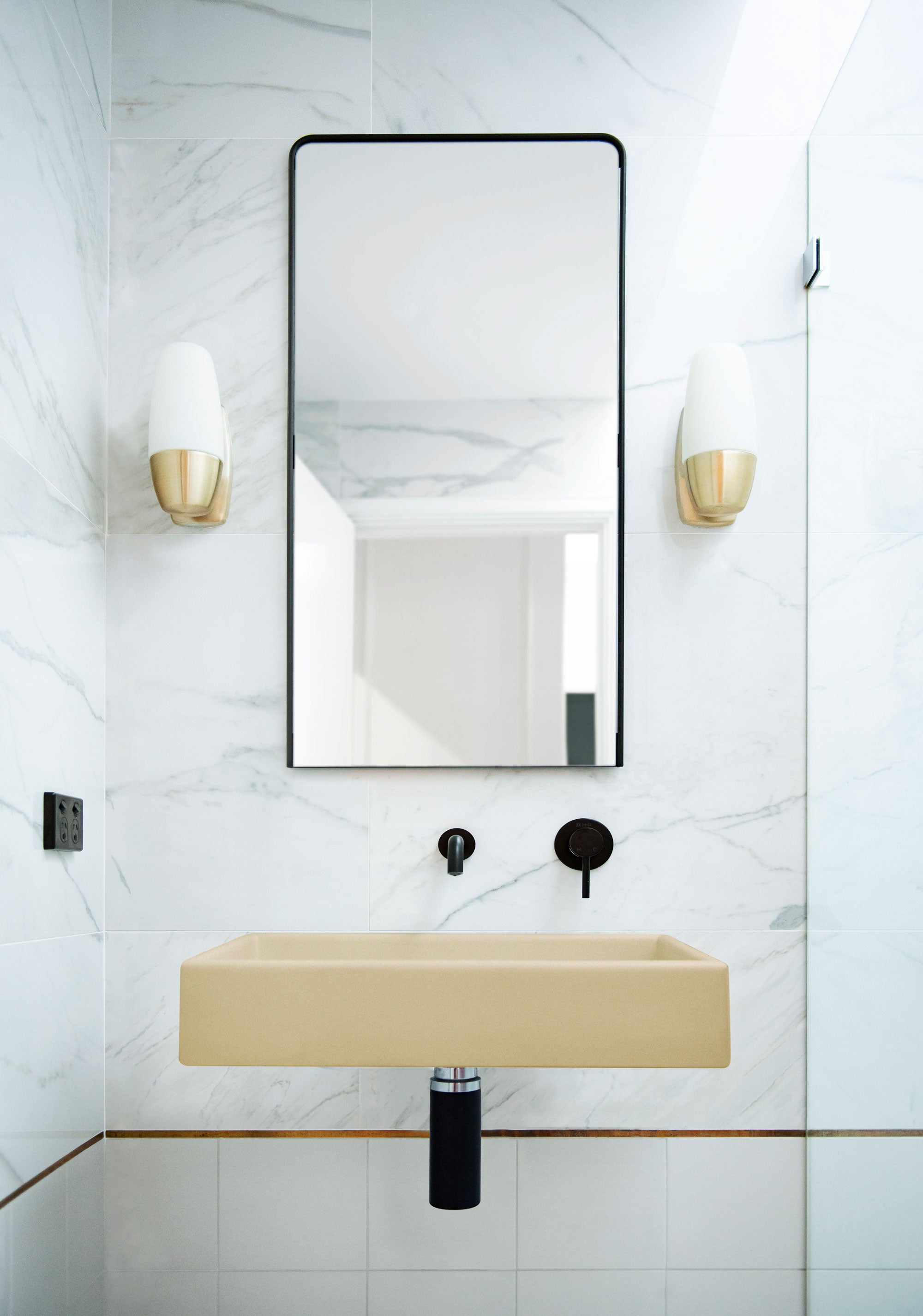 Wall Hung Box Basin - Designer Bathware